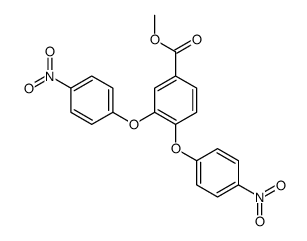 methyl 3,4-bis(4-nitrophenoxy)benzoate结构式