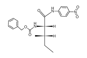 Z-L-Ile-pNA结构式