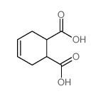 4-Cyclohexene-1,2-dicarboxylicacid structure