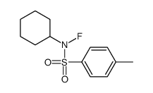 N-cyclohexyl-N-fluoro-4-methylbenzenesulfonamide Structure