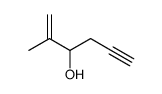 2-methylhex-1-en-5-yn-3-ol Structure