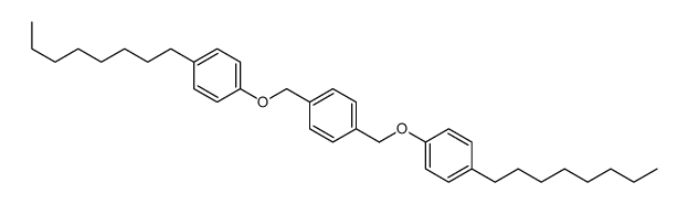 1,4-bis[(4-octylphenoxy)methyl]benzene结构式