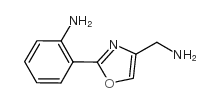 2-(4-氨基甲基-2-噁唑)-苯胺结构式