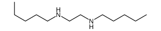 N,N'-dipentylethane-1,2-diamine Structure