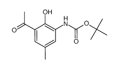 3-N-Boc-氨基-2-羟基-5-甲基苯乙酮图片