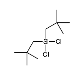 dichloro-bis(2,2-dimethylpropyl)silane Structure