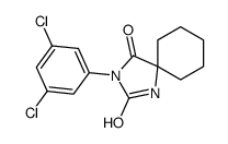 3-(3,5-dichlorophenyl)-1,3-diazaspiro[4.5]decane-2,4-dione结构式