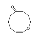(Z)-1-Oxa-cyclodecen-5-one Structure