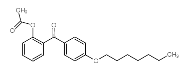 2-ACETOXY-4'-HEPTYLOXYBENZOPHENONE picture