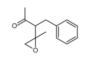 3-(2-methyloxiran-2-yl)-4-phenylbutan-2-one结构式
