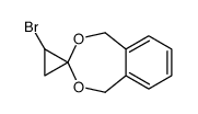2'-bromospiro[1,5-dihydro-2,4-benzodioxepine-3,1'-cyclopropane]结构式
