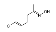 N-(6-chlorohex-5-en-2-ylidene)hydroxylamine Structure