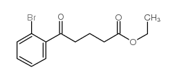 ETHYL 5-(2-BROMOPHENYL)-5-OXOVALERATE结构式