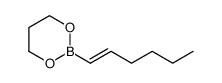 1,3,2-Dioxaborinane, 2-(1E)-1-hexen-1-yl结构式