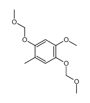1-methoxy-2,5-bis(methoxymethoxy)-4-methylbenzene结构式