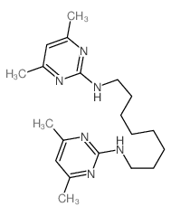 N,N-bis(4,6-dimethylpyrimidin-2-yl)octane-1,8-diamine结构式