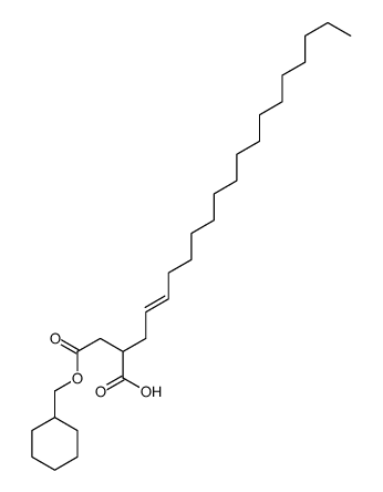 (E)-2-[2-(cyclohexylmethoxy)-2-oxoethyl]icos-4-enoic acid Structure