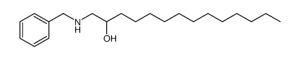 2-Tetradecanol, 1-[(phenylmethyl)amino]结构式