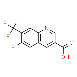 6-FLUORO-7-TRIFLUOROMETHYL-QUINOLINE-3-CARBOXYLIC ACID picture