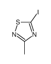 5-iodo-3-methyl-1,2,4-thiadiazole Structure