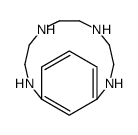 2,5,8,11-tetrazabicyclo[10.3.1]hexadeca-1(16),12,14-triene结构式