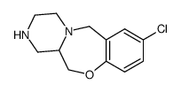 8-chloro-1,2,3,4,12,12a-hexahydro-6H-pyrazino[2,1-c][1,4]benzoxazepine Structure