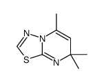 5,7,7-trimethyl-[1,3,4]thiadiazolo[3,2-a]pyrimidine Structure