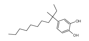 4-(3-methylundecan-3-yl)benzene-1,2-diol Structure