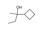 2-cyclobutyl-butan-2-ol结构式