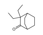3,3-diethyl-bicyclo[2.2.2]octan-2-one Structure