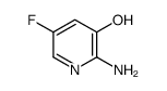 2-amino-5-fluoropyridin-3-ol structure