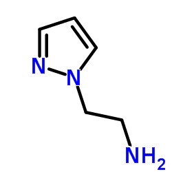 2-吡唑-1-基乙胺结构式