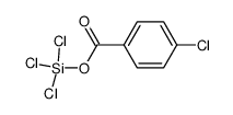 4-chloro-benzoic acid trichlorosilanyl ester结构式