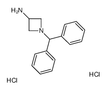 1-(Diphenylmethyl)-3-azetidinamine dihydrochloride Structure