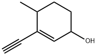 2-Cyclohexen-1-ol, 3-ethynyl-4-methyl- (6CI)结构式