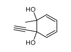 3,5-Cyclohexadiene-1,2-diol, 1-ethynyl-2-methyl- (6CI) picture