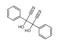 2,3-dihydroxy-2,3-diphenylbutanedinitrile结构式