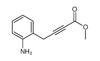 methyl 4-(2-aminophenyl)but-2-ynoate结构式