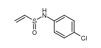 N-(4-chlorophenyl)ethenesulfinamide结构式