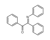 (E)-1,2-diphenyl-2-(phenylimino)ethanone Structure