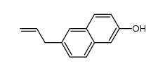 6-allylnaphthalen-2-ol Structure