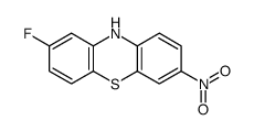 2-fluoro-7-nitro-10H-phenothiazine Structure