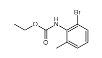 ethyl (2-bromo-6-methylphenyl)carbamate Structure