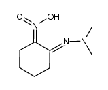 (E)-2-(dimethylhydrazono)-1-aci-nitrocyclohexane Structure