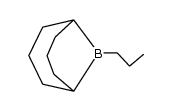 B-propyl-9-borabicyclo{3.3.1}nonane结构式