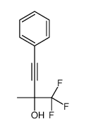 1,1,1-trifluoro-2-methyl-4-phenylbut-3-yn-2-ol Structure