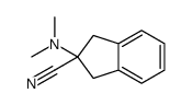 2-(Dimethylamino)-2,3-dihydro-1H-indene-2-carbonitrile Structure