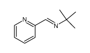 (E)-N-(pyridin-2-ylmethylene)tert-butylamine Structure