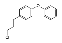 1-(3-chloropropyl)-4-phenoxybenzene Structure