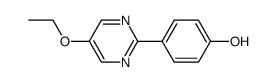 Phenol, 4-(5-ethoxy-2-pyrimidinyl)- (9CI) picture